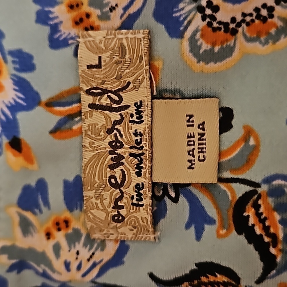 ONE WORLD Floral Colorblock Patchwork Sleeveless … - image 7